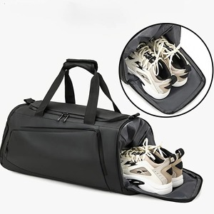 Cadora Fabric Modern Gym Travel Duffel Bag Large Capacity Sports Training Dry Wet Separation Business Travel <b>Backpack</b> Nylon - Product Image 6