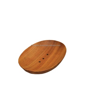 Porte-savon en bois naturel fabriqué à la main Support de bar de qualité supérieure avec conception facile à drainer pour salles de bains de luxe et hôtels spa - Product Image 2