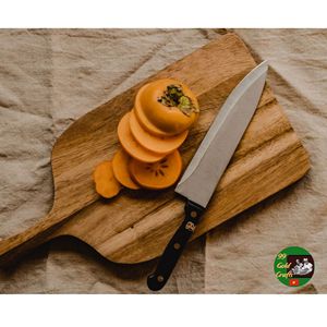 Planche à découper en bois massif naturel pour la maison et la cuisine des restaurants, planche à découper en bois épaisse pour la préparation de la viande - Product Image 3
