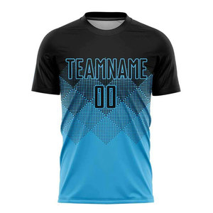 Vêtements de sport sur mesure, respirants, à séchage rapide, design professionnel, dernier modèle, uniforme de football pour hommes avec manches courtes - Product Image 4