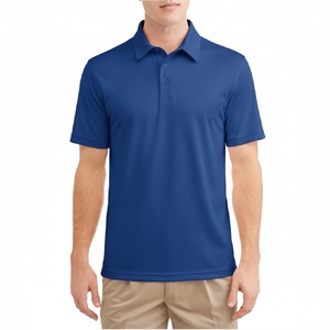 Polo d'été pour homme, tissu léger et respirant, coupe ajustée, tenue décontractée et élégante - Product Image 1
