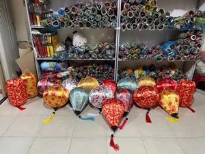 Linternas de seda vietnamitas, linternas de seda de bambú colgantes para iluminación de restaurantes y jardines, linternas de seda de Vietnam - Product Image 4