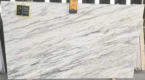 Aspen <b>White</b> Granite Durable Polished Natural Stone Slab for Residential & Commercial Countertops, Floors and Wall <b>Panels</b> - Product Image 3