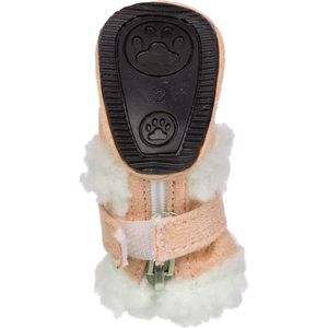 Chaussures et chaussettes pour animaux de compagnie Duggz en peau de mouton - Product Image 2