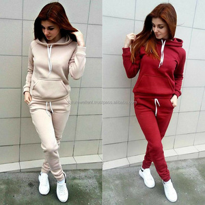 Más Popular moda Chándal sudaderas con capucha Joggers conjuntos hombres cómodo pulóver secado rápido para mujer calentamiento chándal Jogger conjuntos - Product Image 3