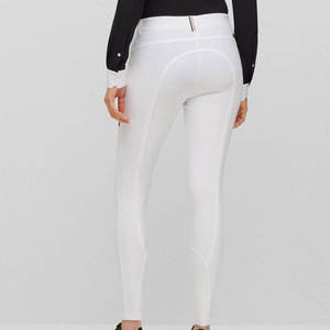 Women's Equestrian Jodhpurs Riding Breeches High Waist Full Length Anti-Slip Gripper Silicone Leggings Spandex/Cotton - Product Image 4