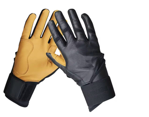 Guantes de Bateo de Béisbol y Sóftbol de Cuero de Color Personalizado, de Alta Calidad, Transpirables, Ambidiestros, de Secado Rápido, del Fabricante - Product Image 4