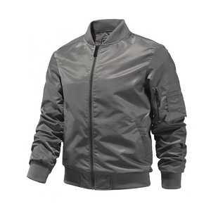 Wholesale Custom Label Hot Fashion Bomber <b>Jacket</b> for <b>Men</b> Factory Made OEM Services Design Bomber <b>Jacket</b> For Hot Sale - Product Image 2