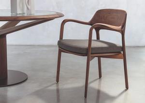 Cojín para Silla de Comedor de Madera Maciza Ecológico, Diseño Ergonómico, Estilo Moderno, Venta al Por Mayor para Muebles de Restaurante, Directo de Fábrica - Product Image 2