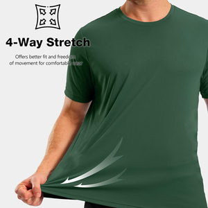 T-shirt pour homme, dernier design, taille et impression de logo personnalisées, look moderne et élégant, t-shirt flexible pour homme - Product Image 3