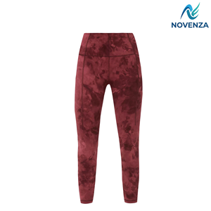 Leggings de Yoga Ecológicos de Cintura Alta Personalizados, 300g, Color Sólido, Pantalones Deportivos para Mujer, Resistentes a las Sentadillas - Product Image 2