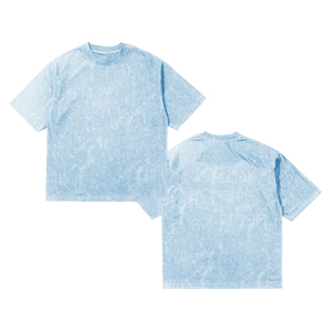 Proveedor de Camisetas con Lavado Ácido Personalizado, Fabricante de Camisetas Extra Grandes de Algodón Vintage OEM ODM para Marcas de Ropa de Moda de Marca Privada - Product Image 5