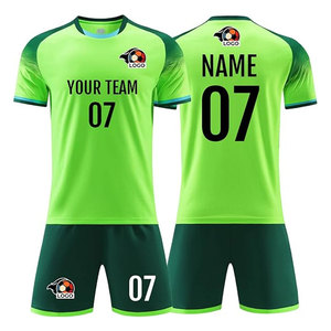 Ensembles de maillots de football pour adultes, pack promotionnel, sublimation personnalisée, manches courtes, vêtements de sport d'équipe de haute qualité, ensembles de football 100% polyester - Product Image 2