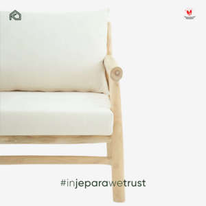 Fauteuil lounge en bois massif naturel, fauteuil rustique pour salon, villa, mobilier de resort, fabriqué à la main à Jepara, Indonésie - Product Image 4
