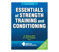 Essentials Strength Training Conditioning : Livre de référence en sciences du sport sur l'entraînement de performance, format cartonné, pour adultes et enfants