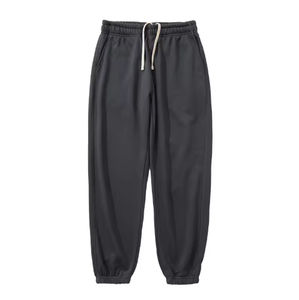 Pantalones Jogger Oversize para Hombre con Cordón, Ajuste Holgado, Peso Medio, Efecto Blanqueado, Pierna Ancha, Casuales, de Descanso, Tela Suave, Venta al por Mayor - Product Image 2