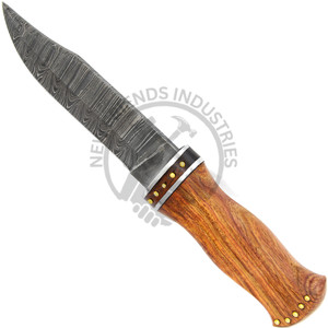 Nouvelle édition, couteau de chasse Viking à pointe clip en acier Damas fait main, couteau de camping à lame fixe de collection, couteau de survie - Product Image 5