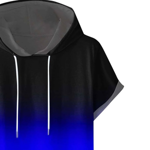 Factory Rate Low Price New Fashion <b>Men</b> <b>Short</b> <b>Sleeve</b> <b>Hoodies</b> 100% Cotton Premium Design High Quality Winter Quick Dry Breathable - Product Image 6