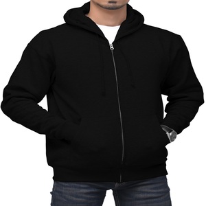 เสื้อฮู้ดซิปแบบยูนิเซ็กซ์ 350 GSM ผ้าคอตตอนเทอร์รี่ 100% น้ำหนักปานกลาง ทรงปกติ สำหรับงานพิมพ์ดิจิทัล เป็นมิตรต่อสิ่งแวดล้อม - Product Image 1