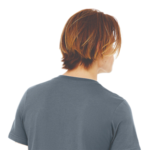 เสื้อยืดคอกว้างผู้ชาย ผ้าฝ้าย 100% สำหรับฤดูร้อน ขายส่ง ทรงหลวม ระบายอากาศได้ดี พิมพ์ลายสกรีน แขนสั้น ผ้าถักเรียบด้านหน้า - Product Image 5