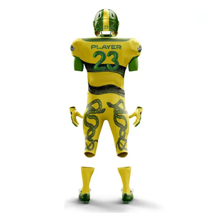 Maillot de football américain personnalisé de haute qualité, uniforme adulte, grande taille, tissu 100% polyester, personnalisation de la marque, pas cher - Product Image 4