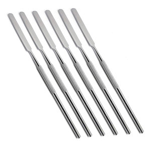 Espátulas para cemento dental, juego de 6 piezas, instrumentos de mezcla de acero inoxidable para laboratorio dental, cemento compuesto de ortodoncia, alginato y cera - Product Image 3