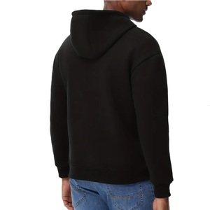 Sweat-shirt à capuche en molleton personnalisé pour homme, manches longues, sport, hiver, 100% coton, poche kangourou et capuche - Product Image 2
