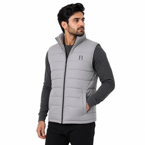 Chaleco Acolchado Sin Mangas, Chaqueta Cortavientos, Chaqueta Acolchada Sin Mangas para Hombre, Chaquetas Ligeras de Invierno para Exteriores, OEM USA - Product Image 4