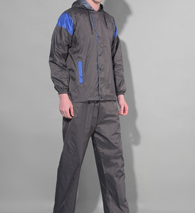 Nouvel ensemble coupe-vent professionnel pour homme avec logo personnalisé RTS, veste à capuche et pantalon imperméables pour les voyages et la pratique équestre en extérieur - Product Image 5