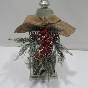 Farol Metálico Navideño Hecho a Mano para Todas las Estaciones, Portavelas Clásico, Decoración para el Hogar, Portavelas de Hierro - Product Image 3