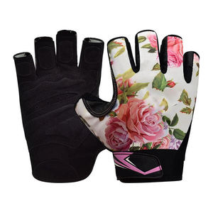 Guantes Deportivos de Alta Calidad para Entrenamiento, con Excelente Agarre, para Crossfit, Gimnasio, Ciclismo, Medios Dedos, de Poliéster, Ajustables - Product Image 1