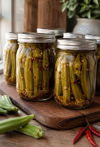 WHOLESALE MANUFACTURER Canned Cut Okra 425g Tin Can in Brine for Importers best price - Product Image 1