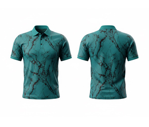 Breathable Sublimation Polo Shirts for Team Uniforms Durable Stitching for Men Women Youth Quick-Dry Dry-Fit Active Polo - Product Image 2