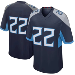 Unisex Black Football Jersey Number 22 V-Neck Short Sleeve Moisture Wicking Polyester Mesh Custom Team Names Sublimation Team - Product Image 5