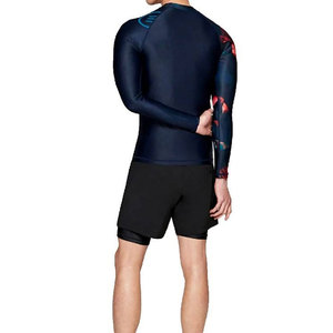 Latest Design Quick Dry <b>Men</b> Rash Guard <b>Compression</b> <b>Shirts</b> Comfortable Premium Quality Long Sleeve O-Neck Spandex/Polyester - Product Image 6