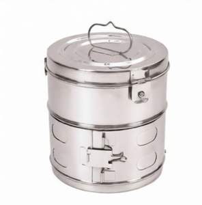 Boîtes et Pincettes Chirurgicales Manuelles Réutilisables en Acier Inoxydable pour Pansements et Instruments Hospitaliers - Product Image 1