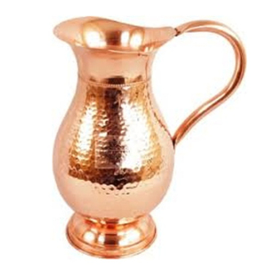 Trendy Copper Pitcher Vintage Design Durable Metal <b>Jug</b> for <b>Drinks</b> Present Occasion Pure Copper <b>Jug</b> Pitcher On Sale - Product Image 5