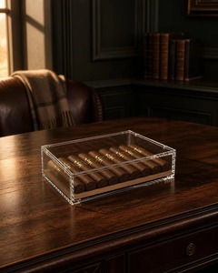 Exhibidor de Cigarrillos y Cigarros de Acrílico Elegante y Moderno, Personalizado, Ecológico, Premium, 5x5x3cm - Product Image 4