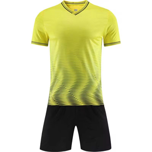 Conjunto de camiseta de fútbol con tela resistente para uso a largo plazo, uniforme de fútbol de equipo con ajuste flexible y kit de fútbol ligero. - Product Image 3