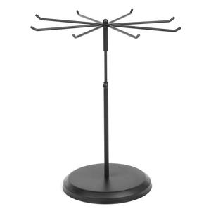 Expositor giratorio para collares con brazos radiales, rotación suave, diseño que ahorra espacio, almacenamiento antienredos, elegante organizador de tocador - Product Image 4