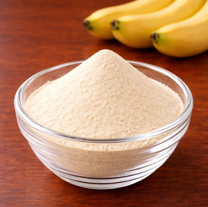 Sarkar Exports Pure Natural Banana Powder Food Grade Vitamin C Solvent <b>Extracted</b> Inulin for Smoothies Baby Food Baking Planting - Product Image 1