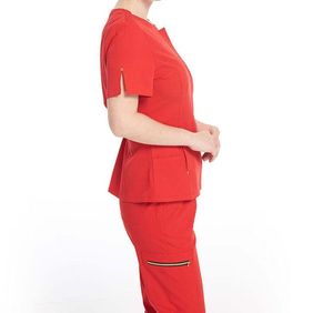 <b>Tops</b> High Quality Cotton Blends Denim Material Quick-Drying <b>Scrub</b> Suits Unisex - Product Image 5