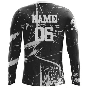 Maillot de football de haute qualité 100% polyester, vêtements d'équipe, nouvelle arrivée, design de logo personnalisé, manches courtes, séchage rapide, respirant, unisexe - Product Image 6