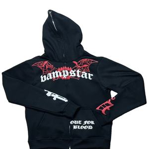 Sudadera con capucha y forro polar de algodón 100% con servicio OEM para adultos, novedad con cremallera térmica, estampado de logotipo personalizado para otoño - Product Image 4