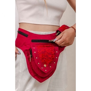 LW Best-seller Sac banane en cuir végétalien personnalisé Sac de ceinture antivol Sac à bandoulière unisexe à la mode pour hommes et femmes - Product Image 2