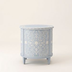Mesa de Noche Moderna Multifuncional con Incrustaciones de Hueso Hecha a Mano, Ecológica, para Apartamentos y Hospitales, Superventas - Product Image 2