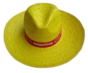 Hot Trending 2025 hecho a mano personalizar Logo impreso cinta moda Panamá vaquero sombrero de paja para el verano hecho en Vietnam - Product Image 1