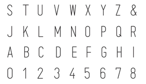 Kit de poinçons en acier CR-V de qualité industrielle, alphabet et chiffres allemands, 7 mm, 9 pièces/ensemble, outils à main OEM personnalisés, vente en gros d'usine - Product Image 6