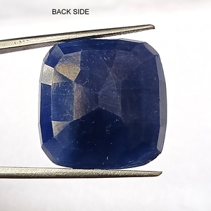 Saphir bleu naturel de 31,45 carats provenant de Birmanie, taille coussin facettée, non chauffé, pierre précieuse en vrac - Product Image 6