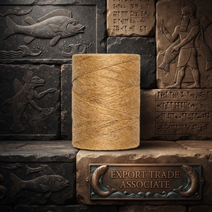 Fil de jute 13 lbs 1ply de qualité CRT, corde écologique, fabriqué au Bangladesh pour l'exportation - Product Image 1